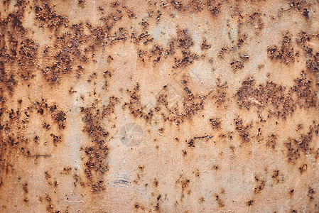 旧金属生锈纹理 抽象褐色粗皮铁背景红色腐蚀材料乡村风化盘子工业棕色图片