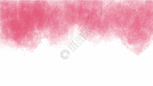 您设计的粉红色水彩背景艺术墙纸坡度资源墨水横幅中风红色绘画刷子图片
