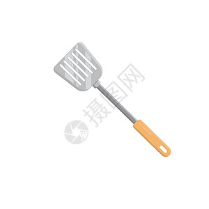 厨房吸尘器矢量说明要素设计炙烤餐厅刀具勺子插图菜单食物烧烤厨具用具图片