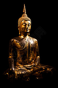公元前二世纪 在默念中坐着Bodhisattva文化地标佛经冥想佛教徒菩萨上师精神雕塑雕像背景图片