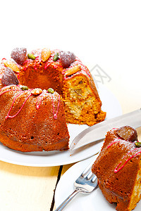 栗子蛋糕面包甜点早餐巧克力季节性栗子食物烹饪栗色杏仁乡村糖果背景