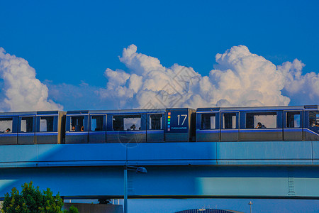 东京林凯高速铁路和信用云公司火车直线机车交通组织形象电力天空铁路蓝天图片