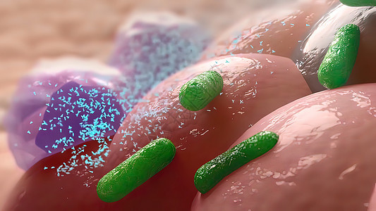 细菌白喉 对抗抗体疾病微生物科学微生物学细胞生物感染臭虫伪膜毒素图片