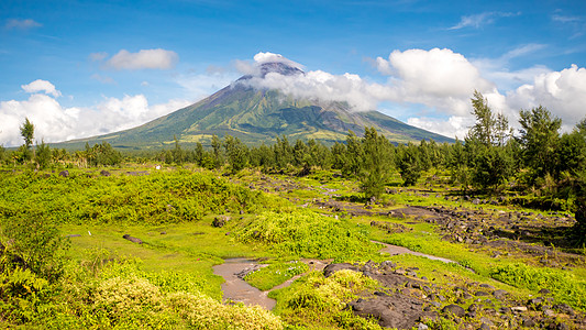 马荣火山海岸马永火山高清图片