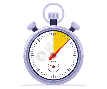 铁手表计时 赶上时间小时商业金属间隔速度插图测量倒数运动按钮图片
