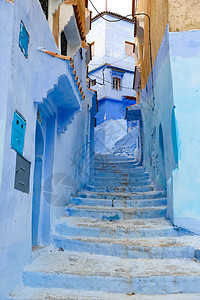摩洛哥厨师街 摩洛哥麦地建筑城市建筑学遗产地标房子旅行楼梯文化图片