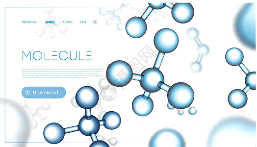 分子粒子背景复合模板 基因抽象网络 分子科学 dna 演示文稿 化学背景 每股收益 1蓝色图表生活生物学化学品细胞技术教育微生物图片
