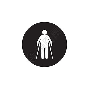 禁用图标图标收藏男人保健男性轮椅治疗康复女士帮助援助图片