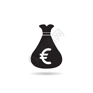 欧元图标价格货币条约金融账单折扣标签市场现金符号图片