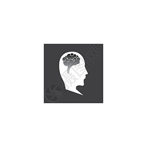 脑徽标器官创造力科学思考神经插图头脑记忆创新想像力图片