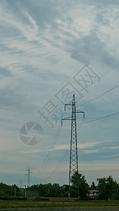输电线杆 电塔 蓝天 云传输天空公园电力活力配置电源电力塔视图城市图片