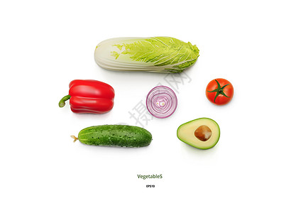 真实的蔬菜花粉 洋葱 番茄 胡椒和中国卷心菜异国概念维生素营养减肥创意食物杂货店市场情调图片
