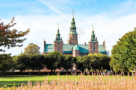 丹麦哥本哈根罗森堡宫 丹麦王室城堡 诺森堡观光地标花园游客城市文化旅行成员房地产市中心图片