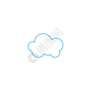云形图标艺术技术按钮天气数据托管电脑贮存互联网插图商业高清图片素材
