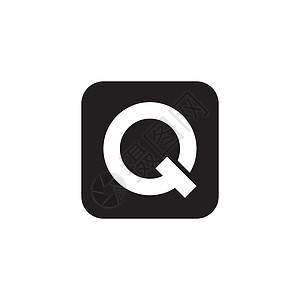 Q 徽标网站插图标签商业小样网络身份标识公司字体图片