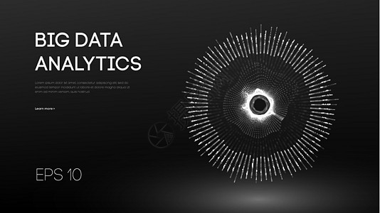 大数据可视化 背景 3d 大数据连接背景 网络技术 Ai 技术有线网络未来线框数据可视化 矢量图 人工智能商业过滤互联网代码电脑图片