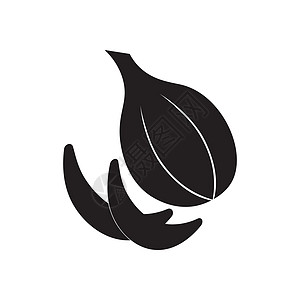 Garlic 图标标识矢量植物食品农业设计药品芳香香料元素蒜头草本植物图片
