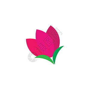 粉花图标徽标矢量叶子设计瑜伽商业环境插图花店温泉化妆品花园图片