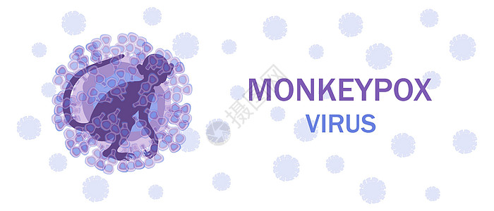 猴子与猴子的猴子天花病毒细胞图片