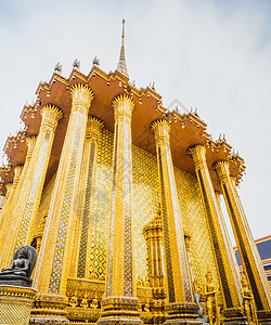 玉佛寺金佛塔玉佛寺 泰国曼谷地标图片