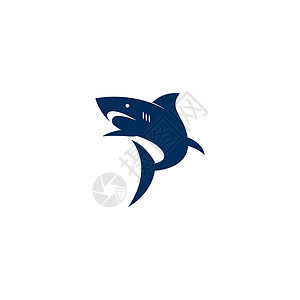 鲨鱼图标徽标设计插图模板野生动物标签运动生活黑色动物吉祥物捕食者牙齿危险图片
