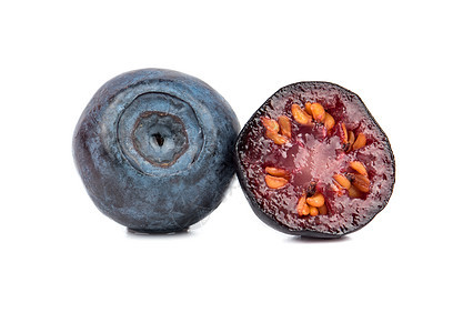 蓝莓和半蓝莓水果甜点小吃叶子覆盆子浆果紫色荒野蓝色饮食图片