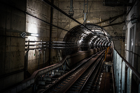 仙台市地铁隧道电线列车火车机车后勤铁路街景电源线环境运输图片