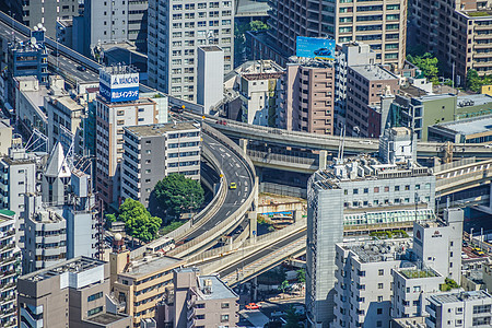 东京市都市区高速公路图象运行图片