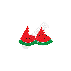 西瓜图标浆果种子水果热带营养植物食物插图甜点图片