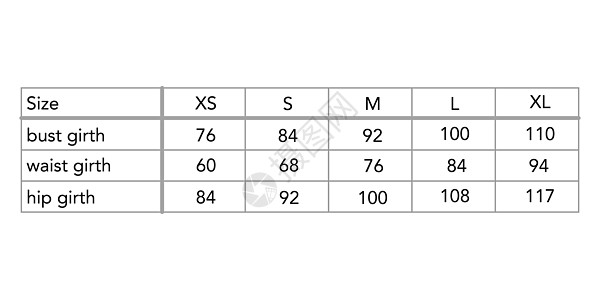 尺码表澳大利亚摔碎高清图片