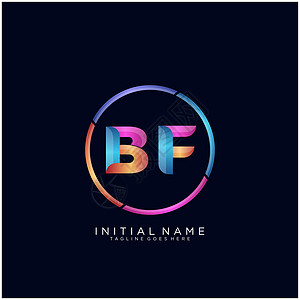 BFB 字母标志图标设计模板元素插图身份营销商业字体黑色高炉标识卡片艺术图片