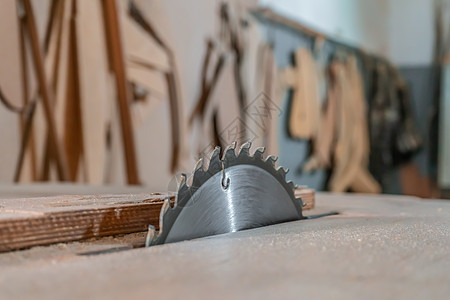 锯床生产维修木头圆锯片木制品刨床工作木工机械机器图片