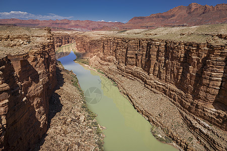 美国犹他州莫阿布州Canyonland的科罗拉多河和格伦峡谷公共公园天空摄影砂岩岩石旅游地标风景国家旅行图片