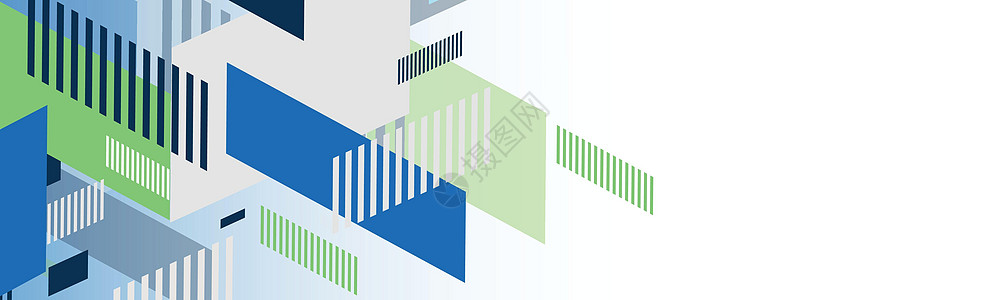 不同几何形状的多彩多色全景抽象背景  矢量 Y杂志目录海报正方形小册子推广身份马赛克品牌传单图片
