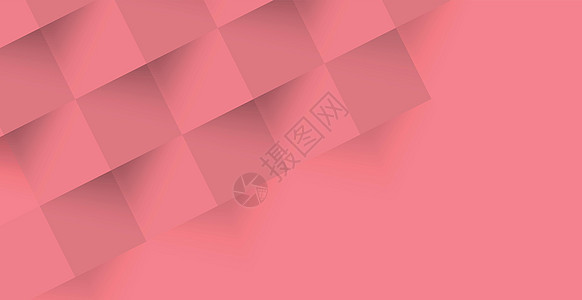 摘要红色背景 网络模板 带阴影的方形  矢量技术框架横幅装饰品艺术海报创造力墙纸坡度广告图片
