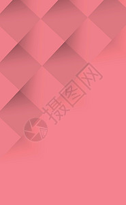 摘要红色背景 网络模板 带阴影的方形  矢量商业艺术装饰品白色技术广告几何学折纸墙纸插图图片