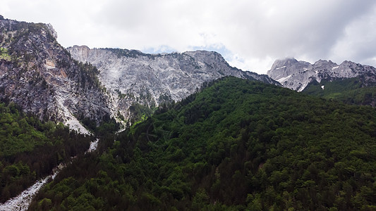 阿尔巴尼亚阿尔卑斯山山的惊人景象吸引力全景旅行蓝色旅游悬崖晴天挑战顶峰公园图片