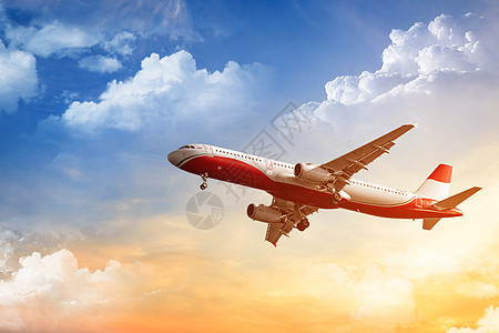 商营飞机飞行货物商业车辆旅游奢华空气蓝色航空公司阳光天空图片