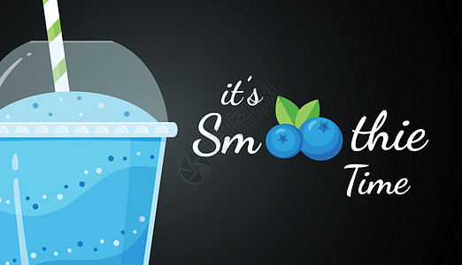 蓝莓冰沙润滑剂标志水果摇动插图标识横幅浆果蔬菜蒙版网络食物果汁菜单牛奶图片
