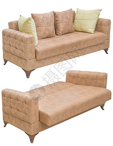 沙发织物奢华长沙发家具折叠剪裁装饰卧室双人制造业图片