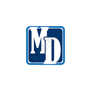 M和D 徽标图片