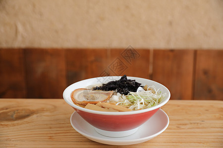 Tsukemen 拉面日本面条汤日本食品肉汤肉丸食物洋葱美食盘子午餐大豆筷子豆腐图片
