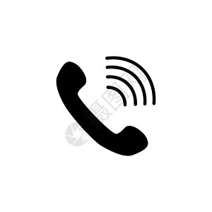 电话图标 电话铃声符号 网址网页和移动应用程序设计要素等背景图片