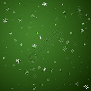 魔法坠落雪雪的圣诞节背景珠宝新年故事绿色艺术雪片墙纸魅力薄片暴风雪图片