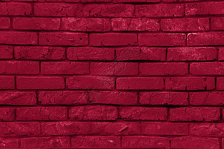 红漆砖墙的质地 垃圾背景 砖面 特写背景图片