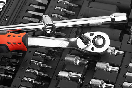 扳手工具一套工具螺丝刀汽车司机金属店铺团体服务硬件作坊引擎背景