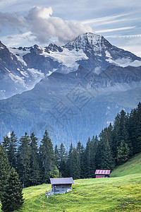 瑞士伯尔尼高山 布雷支山和高山农场 瑞士谷仓僧侣国际天空爬坡冰川地方乡村假期高地图片