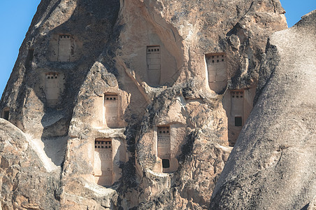 土耳其卡帕多西亚的洞穴住房图片