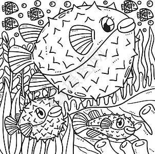 食物母鱼和婴儿宝宝虾的颜色图片