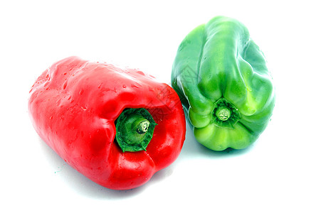 绿辣椒和红辣椒辣椒脱脂营养饮食镜子喂养产品营养素条款胡椒图片